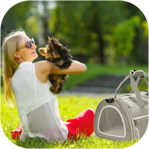 Furrever Friends Fluffy Bag Gray - transporter dla kota i psa Furrever Friends Fluffy Bag Gray - transporter dla kota i psa