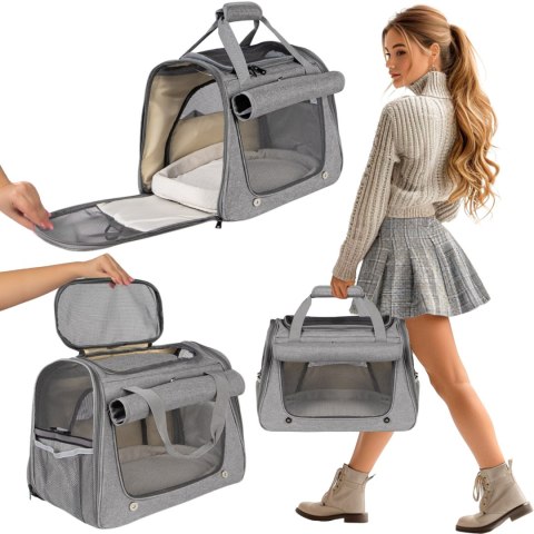 Furrever Friends Hand Citty Gray - transporter dla kota i psa Furrever Friends Hand Citty Gray - transporter dla kota i psa