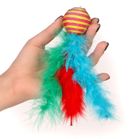 HappyPet Carnival Ball Toy - zabawka dla kotów 2 szt HappyPet Carnival Ball Toy - zabawka dla kotów 2 szt