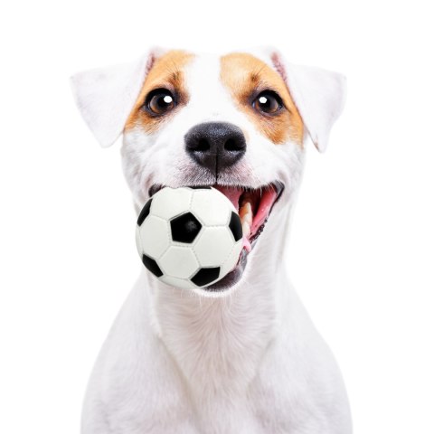 Pet Nova zabawka gumowa - piłka futbolowa 7cm Pet Nova zabawka gumowa - piłka futbolowa 7cm