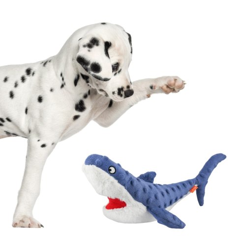 Pet Nova zabawka pluszowa - rekin piszczący 32cm Pet Nova zabawka pluszowa - rekin piszczący 32cm