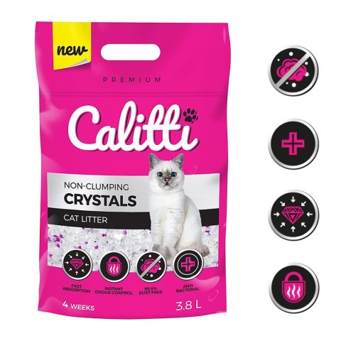 Calitti CRYSTALS - silikonowy żwirek dla kota Calitti CRYSTALS - silikonowy żwirek dla kota