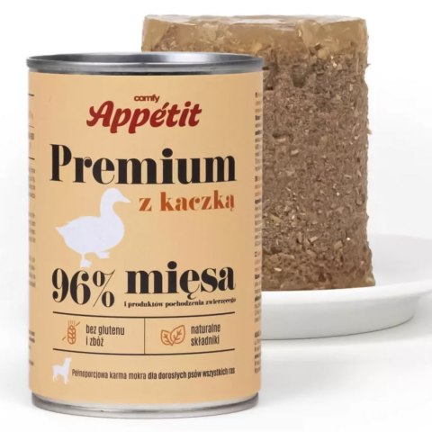 Comfy Appetit Premium z kaczką - karma mokra dla psa 400g Comfy Appetit Premium z kaczką - karma mokra dla psa 400g