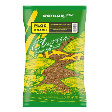 Genlog Classic Płoć - zanęta na ryby 1kg Genlog Classic Płoć - zanęta na ryby 1kg