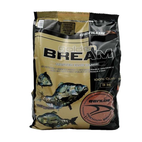 Genlog Golden Bream Rzeka - zanęta na leszcze 3kg Genlog Golden Bream Rzeka - zanęta na leszcze 3kg