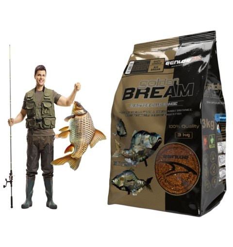 Genlog Golden Bream - zanęta na duże leszcze 3kg Genlog Golden Bream - zanęta na duże leszcze 3kg