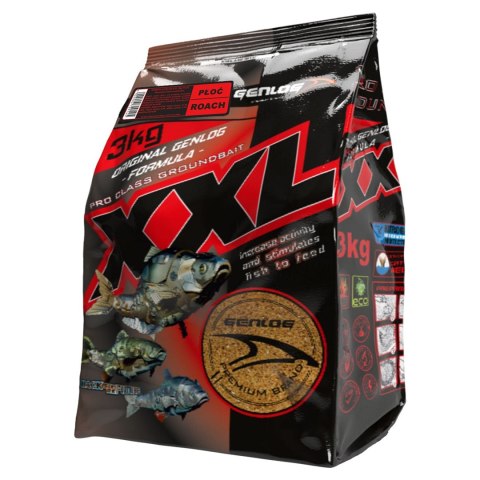 Genlog XXL Płoć - zanęta na ryby 3kg Genlog XXL Płoć - zanęta na ryby 3kg