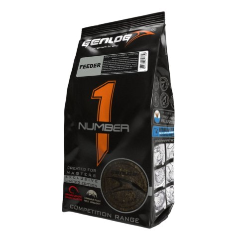 Genlog Number 1 Feeder - zanęta na ryby 1kg Genlog Number 1 Feeder - zanęta na ryby 1kg