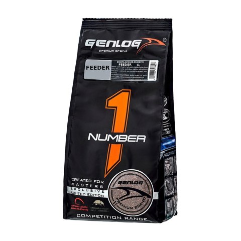Genlog Number 1 Feeder - zanęta na ryby 1kg Genlog Number 1 Feeder - zanęta na ryby 1kg
