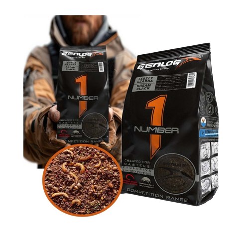 Genlog Number 1 Roach Płoć - zanęta na ryby 1kg Genlog Number 1 Roach Płoć - zanęta na ryby 1kg