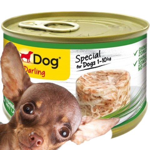 Gimdog Pure Delight 150g - karma dla małych psów kurczak i jagnięcina w galarecie Gimdog Pure Delight 150g - karma dla małych psów kurczak i jagnięcina w galarecie