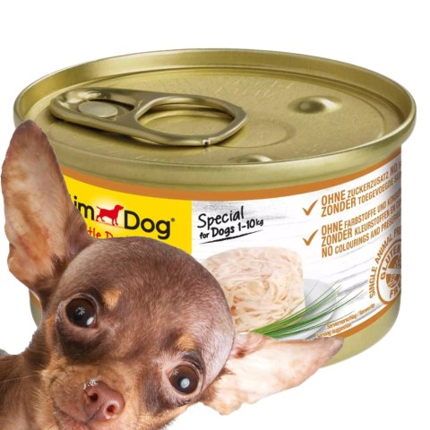 Gimdog Pure Delight 150g - karma dla małych psów kurczak w galarecie Gimdog Pure Delight 150g - karma dla małych psów kurczak w galarecie