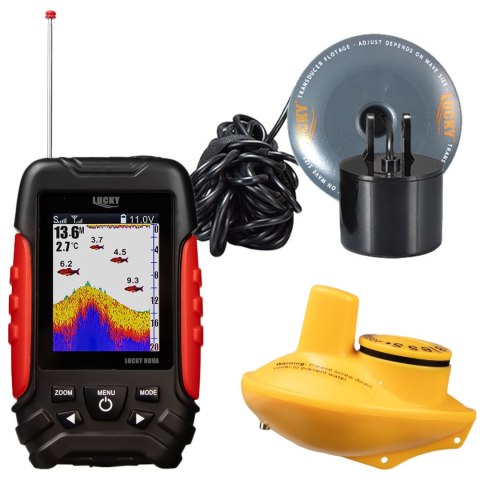 Lucky Nova Fishing Sonar - sonda wędkarska bezprzewodowa i przewodowa Lucky Nova Fishing Sonar - sonda wędkarska bezprzewodowa i przewodowa