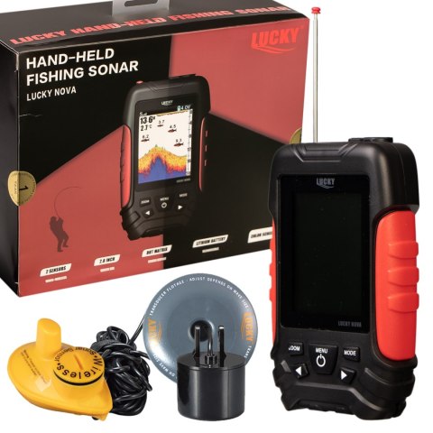 Lucky Nova Fishing Sonar - sonda wędkarska bezprzewodowa i przewodowa Lucky Nova Fishing Sonar - sonda wędkarska bezprzewodowa i przewodowa