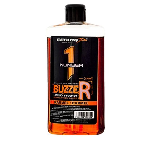 Genlog Buzzer Karmel - płynny dodatek do zanęt 250ml Genlog Buzzer Karmel - płynny dodatek do zanęt 250ml