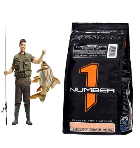 Genlog Components Super Master - dodatek zanętowy piernik 0,5kg Genlog Components Super Master - dodatek zanętowy piernik 0,5kg