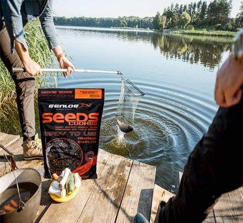 Genlog Cooked Seeds - ziarna wędkarskie, konopia naturalna 1l Genlog Cooked Seeds - ziarna wędkarskie, konopia naturalna 1l