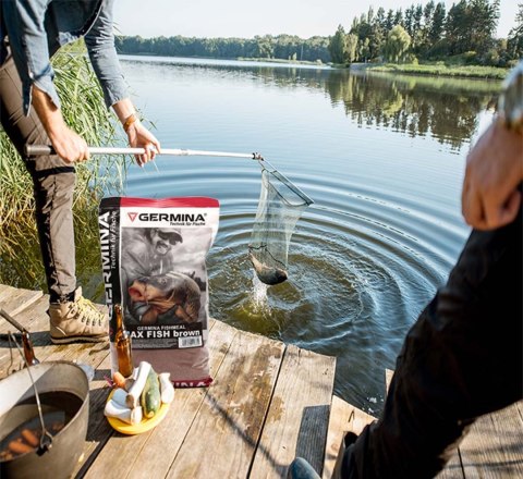 Germina Max Fish Fishmeal Brown - zanęta na ryby 1kg Germina Max Fish Fishmeal Brown - zanęta na ryby 1kg