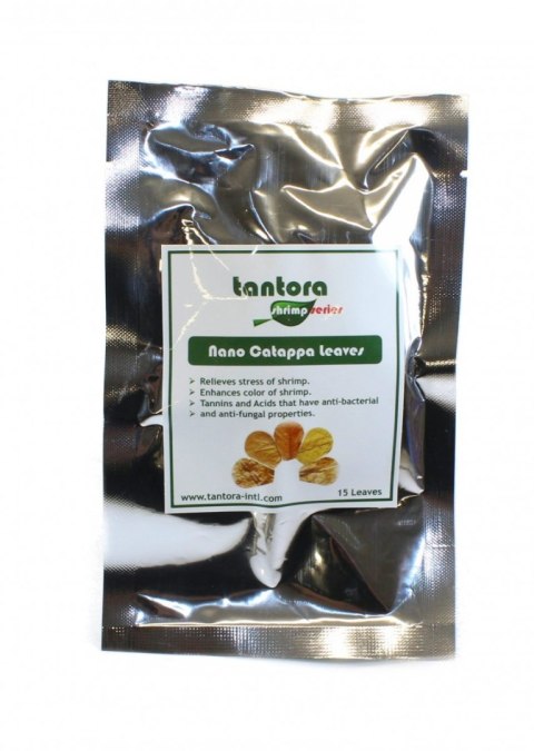 Tantora Cattapa Leaves Liście Ketapangu Nano 15Szt. Tantora Cattapa Leaves Liście Ketapangu Nano 15Szt.
