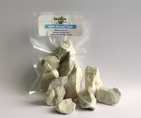 Tantora White Mineral Stone Montmorillonit Skałki 100G Tantora White Mineral Stone Montmorillonit Skałki 100G
