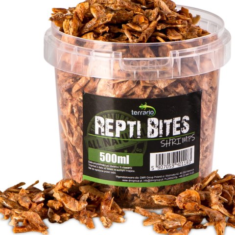 Terrario Repti Bites Shrimps 500ml - krewetki suszone Terrario Repti Bites Shrimps 500ml - krewetki suszone