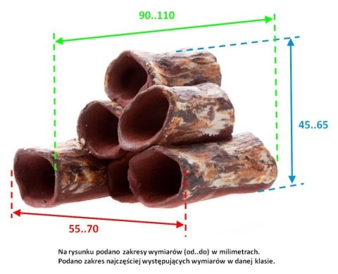 Rurkobloczek Mikro 6-Rurek Bardzo Ciemny Rurkobloczek Mikro 6-Rurek Bardzo Ciemny