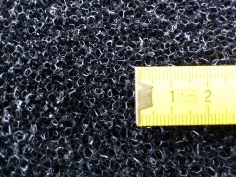 Wkład Filtracyjny Gąbka 25X25X3 10PPI Niebieska Wkład Filtracyjny Gąbka 25X25X3 10PPI Niebieska
