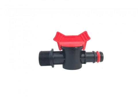 Zaworek plastikowy 20x3/4 cala gwint zewnętrzny męski Zaworek plastikowy 20x3/4 cala gwint zewnętrzny męski