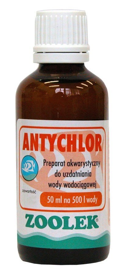 Zoolek Antychlor Uzdatniacz Wody Kranowej 30Ml Zoolek Antychlor Uzdatniacz Wody Kranowej 30Ml