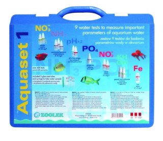 Zoolek Aquaset 1 9W1 Test No3 No2 Nh3 Gh-Kh Po4 Fe Hit!