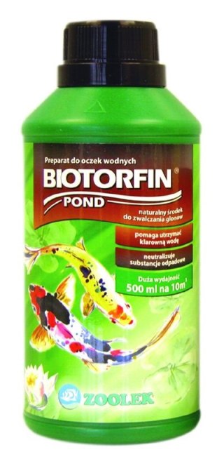 Zoolek Biotorfin Pond Oczko Wodne 1000Ml Klaruje Wodę Obnizą Ph
