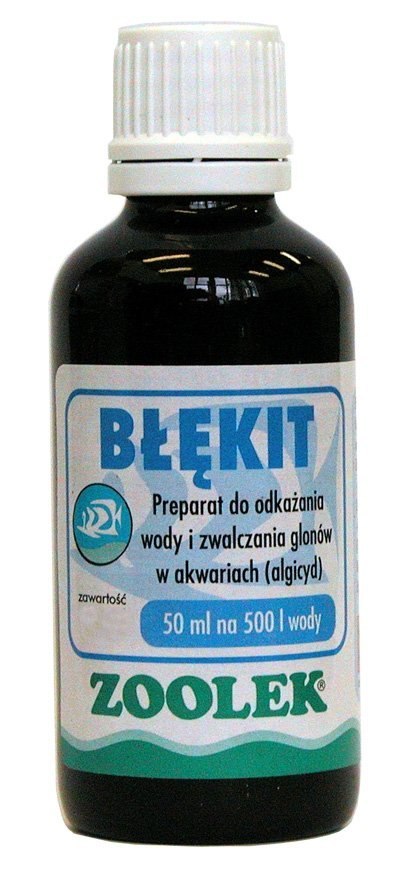 Zoolek Blue Ichtio Błękit Na Glony 250Ml Zoolek Blue Ichtio Błękit Na Glony 250Ml