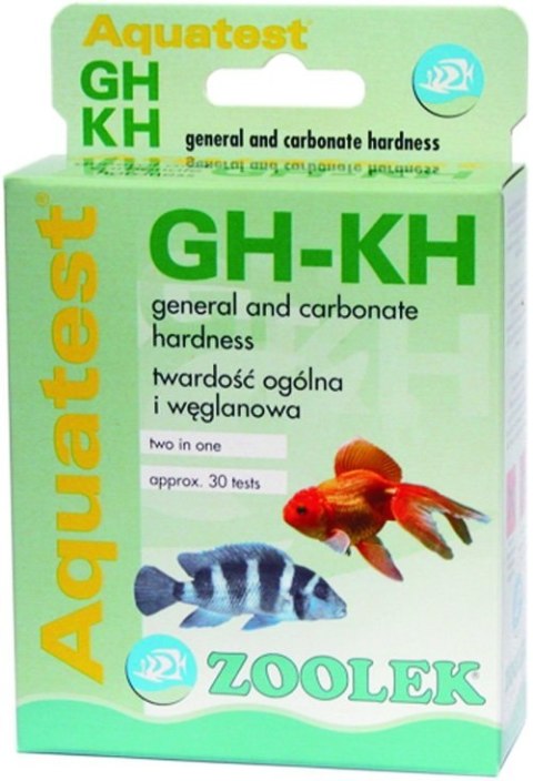 Zoolek Test Gh-Kh Do Pomiaru Twardości Wody 2W1 Zoolek Test Gh-Kh Do Pomiaru Twardości Wody 2W1