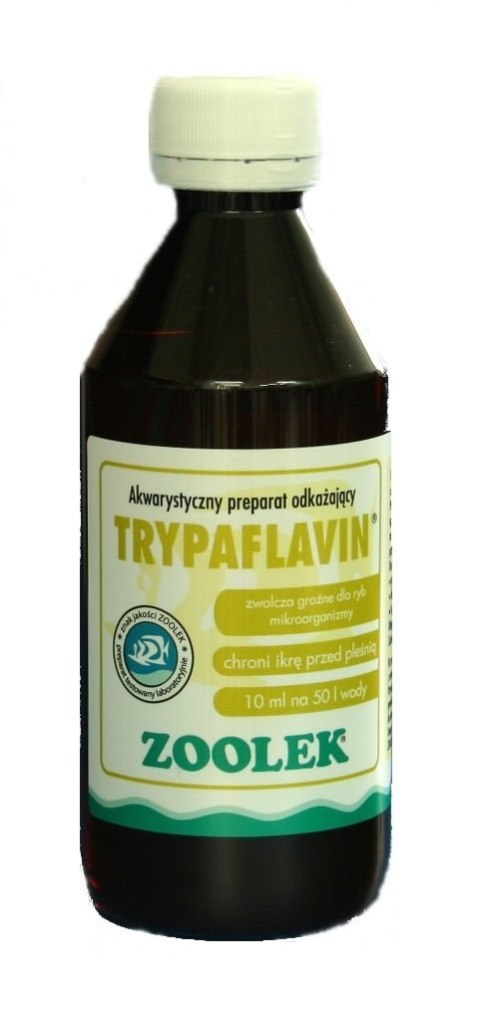 Zoolek Trypaflavin Przeciwbakteryjny, Ochrona Ikry 30Ml Zoolek Trypaflavin Przeciwbakteryjny, Ochrona Ikry 30Ml