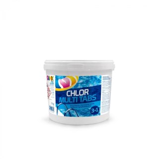 Gamix Chlor Multi Tabletki 3W1 3Kg Wielofunkcyjne