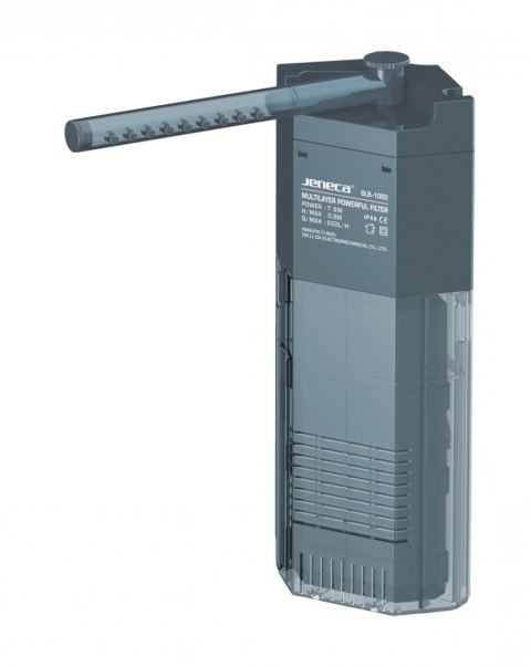 Jeneca Filtr Wewnętrzny Rogowy GLB-1000 220L/h do 100L Jeneca Filtr Wewnętrzny Rogowy GLB-1000 220L/h do 100L