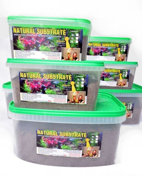 Natural Substrate 3L Substrat Pod Żwir Mariana Wojtaszka