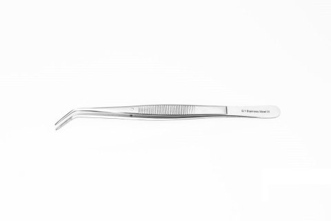Pinceta Akwarystyczna Nierdzewna Wygięta Precyzyjna 15cm Pinceta Akwarystyczna Nierdzewna Wygięta Precyzyjna 15cm