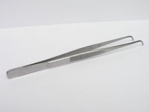 Pinceta Pęseta Zagięta Akwarystyczna Stal Nierdzewna 18cm Pinceta Pęseta Zagięta Akwarystyczna Stal Nierdzewna 18cm