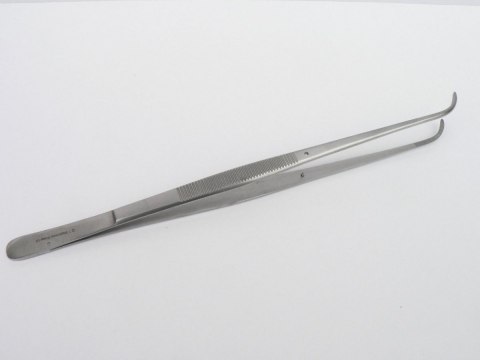 Pinceta Pęseta Zagięta Akwarystyczna Stal Nierdzewna 18cm Pinceta Pęseta Zagięta Akwarystyczna Stal Nierdzewna 18cm