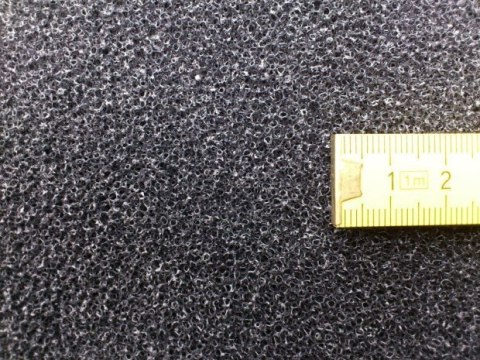 Wkład Filtracyjny Gąbka 15X15X3 45PPI Czarna Wkład Filtracyjny Gąbka 15X15X3 45PPI Czarna