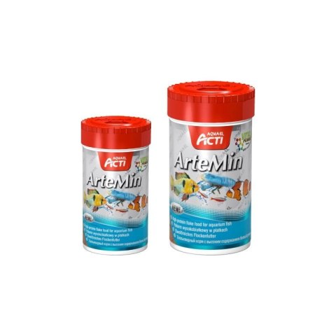 Aquael Acti Artemin Platki - Wysokobiałkowy 250Ml Aquael Acti Artemin Platki - Wysokobiałkowy 250Ml