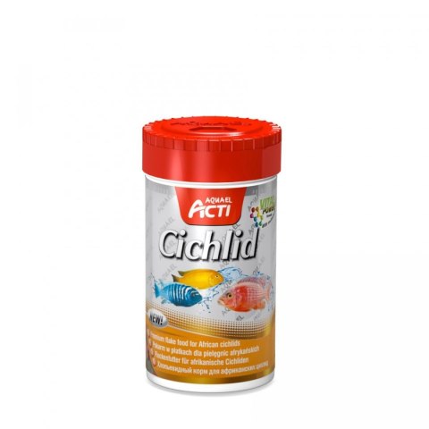 Aquael Acti Cichlid 250Ml Płatki Dla Pielęgnic, Pyszczaków Aquael Acti Cichlid 250Ml Płatki Dla Pielęgnic, Pyszczaków