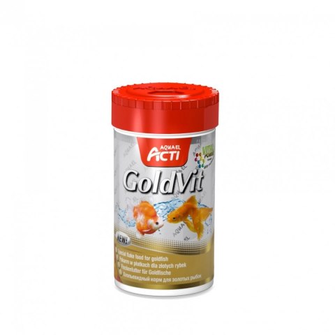 Aquael Acti Goldvit 250Ml Płatki Dla Złoytch Rybek Aquael Acti Goldvit 250Ml Płatki Dla Złoytch Rybek