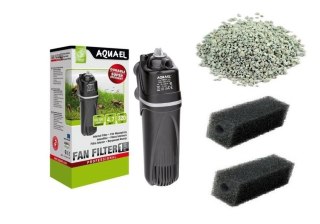 Aquael Filtr Wewnętrzny Fan-1 Plus 320L/H 3xGąbka Zeolit