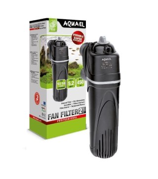 Aquael Filtr Wewnętrzny Fan-2 Plus 450L/H 3xGąbka Zeolit