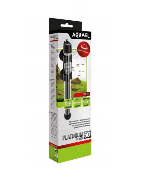 Aquael Grzałka Platinium Heater 50W z elektronicznym termostatem Nowość! Aquael Grzałka Platinium Heater 50W z elektronicznym termostatem Nowość!