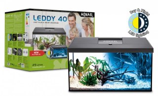 Aquael Leddy Set Pap-40 Czarny 25l Dzień i Noc ZESTAW