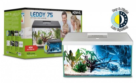 Aquael Leddy Set Pap-75 Biały 105l Dzień i Noc ZESTAW Aquael Leddy Set Pap-75 Biały 105l Dzień i Noc ZESTAW