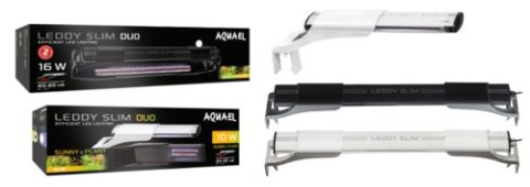 Aquael Leddy Slim 10W DUO Sunny&Plant Czarny Aquael Leddy Slim 10W DUO Sunny&Plant Czarny